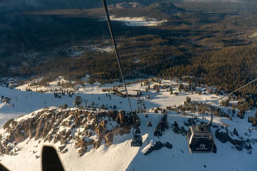 On the mountain